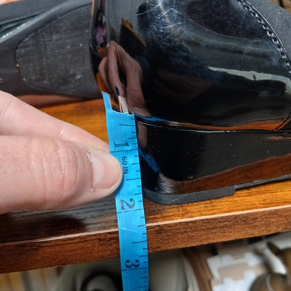 Life Stride Black Kitten Wedge 9.5 W Heels - Picture 11 of 11